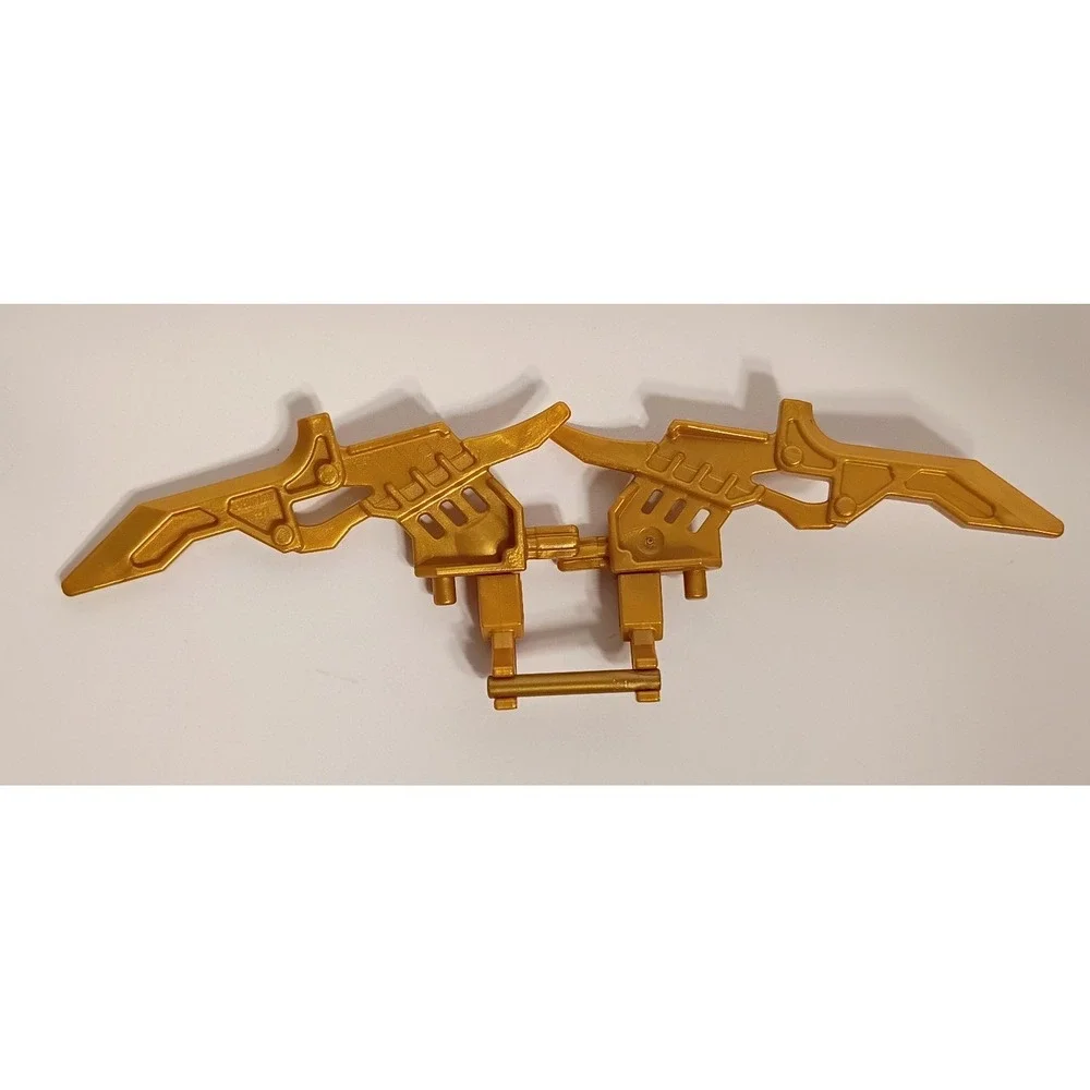 Lego Gold Hero Factory Weapon - Half Claw Part No 92217, 2 Pieces